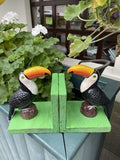 Guinness Toucan Cast Iron Bookends
