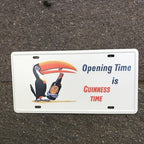 Opening Time Is Guinness Time Metal Sign