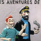 Tin Tin Cast Iron Sign