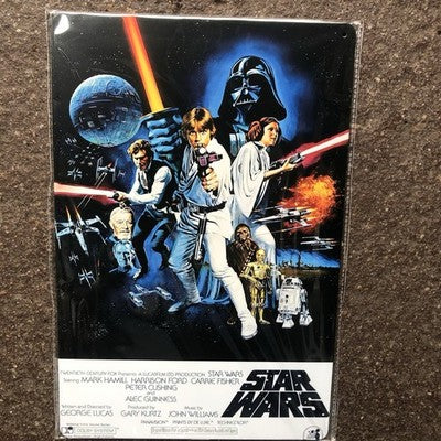 Star Wars Metal Sign