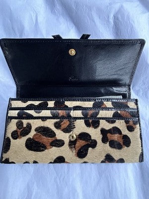 Animal Print Leather Wallet No2