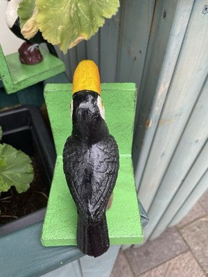 Guinness Toucan Cast Iron Bookends