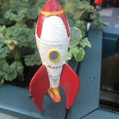 Spaceship Cast Iron Bottle Opener
