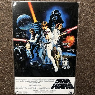 Star Wars Metal Sign