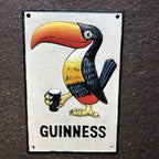 Guinness Toucan Cast Iron Sign