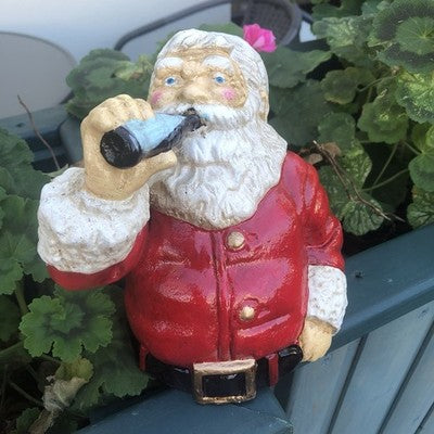 Santa Claus Cast Iron Money Bank