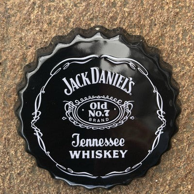Metal Beer Top Bottle Lids Assorted Set Of Three