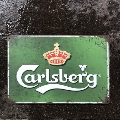 Carlsberg Metal Sign