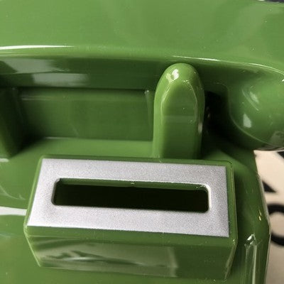 Green Old Fashion style Money Box