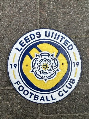 Leeds United Cast Iron Sign