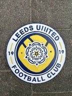 Leeds United Cast Iron Sign