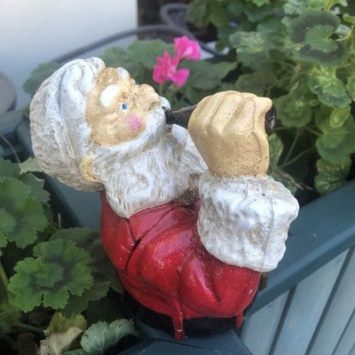 Santa Claus Cast Iron Money Bank