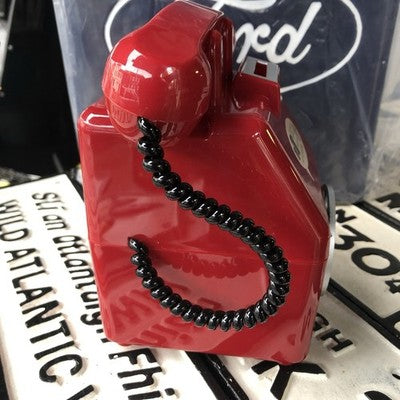 Red Old Fashion Style Money Box