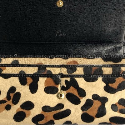 Animal Print Leather Wallet No 1