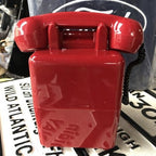 Red Old Fashion Style Money Box