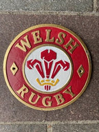 Welsh Rugby Cast Iron Sign