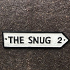 The Snug Cast Iron Cast Iron Sign