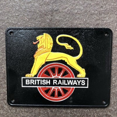 British Railways Cast Iron Sign