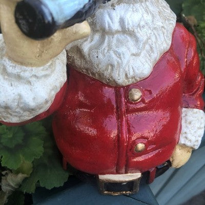 Santa Claus Cast Iron Money Bank