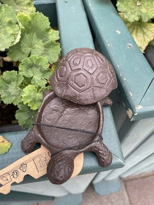 Tortoise Secret Cast Iron Key Holder