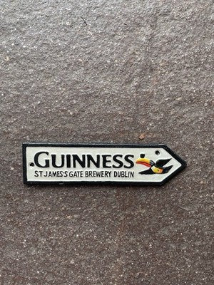 Guinness Cast Iron Sign