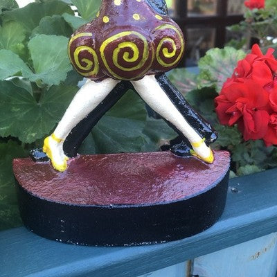 Dancing Couple Cast Iron Doorstop