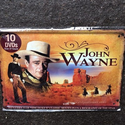 John Wayne Western Sign