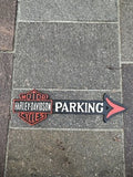 Harley Davidson Parking Cast Iron Sign