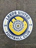 Leeds United Cast Iron Sign