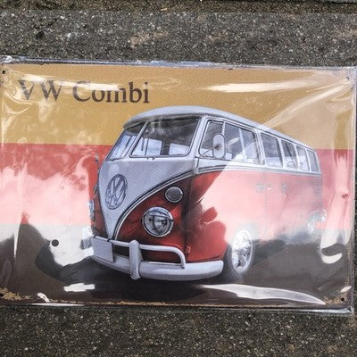 VW Combi  Metal Sign