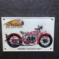 Indian Motorcycle Cast Iron Sign