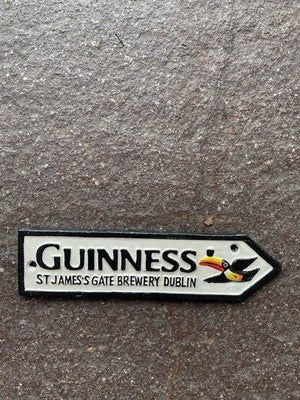Guinness Cast Iron Sign