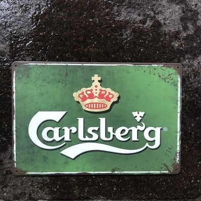 Carlsberg Metal Sign
