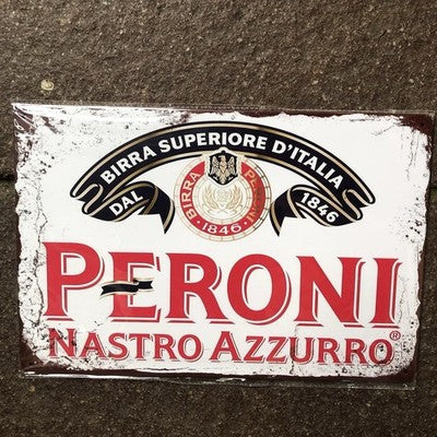 Peroni Metal Sign