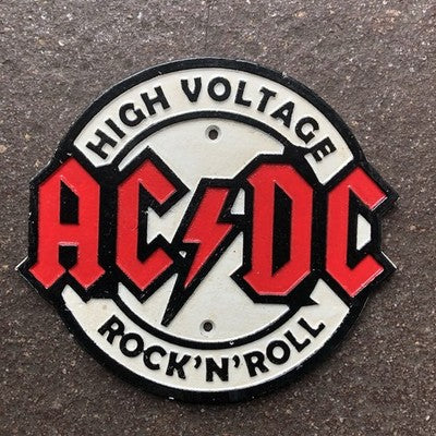AC/DC Bell & Sign Bundle
