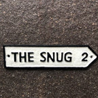 The Snug Cast Iron Cast Iron Sign