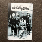 Rolling Stones Metal Sign