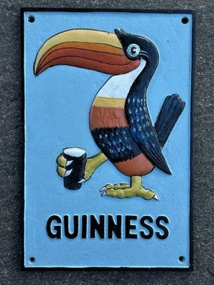 Guinness Cast Iron Sign