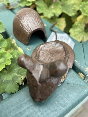 Mouse Secret Cast Iron Key Holder