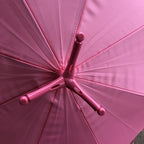 Umbrella Flamingo With Ruffles Free Standing Full Length