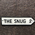 The Snug Cast Iron Cast Iron Sign