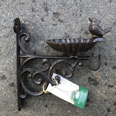 Bird Feeder With Bracket Cast Iron