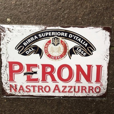 Peroni Metal Sign