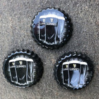 Guinness Metal Beer Top Bottle Lids Set Of Three