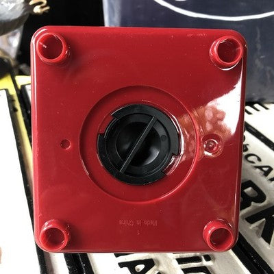 Red Old Fashion Style Money Box