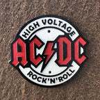 AC/DC Cast Iron Sign