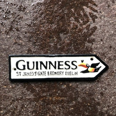 Guinness Cast Iron Sign