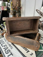 Brick Buckets Wooden Holder