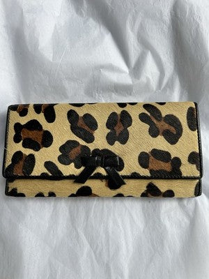 Animal Print Leather Wallet No2