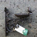 Bird Feeder With Bracket Cast Iron